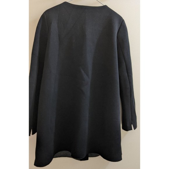 Massimo Rebecchi - Italian Brand Black Coat - Picture 3 of 3